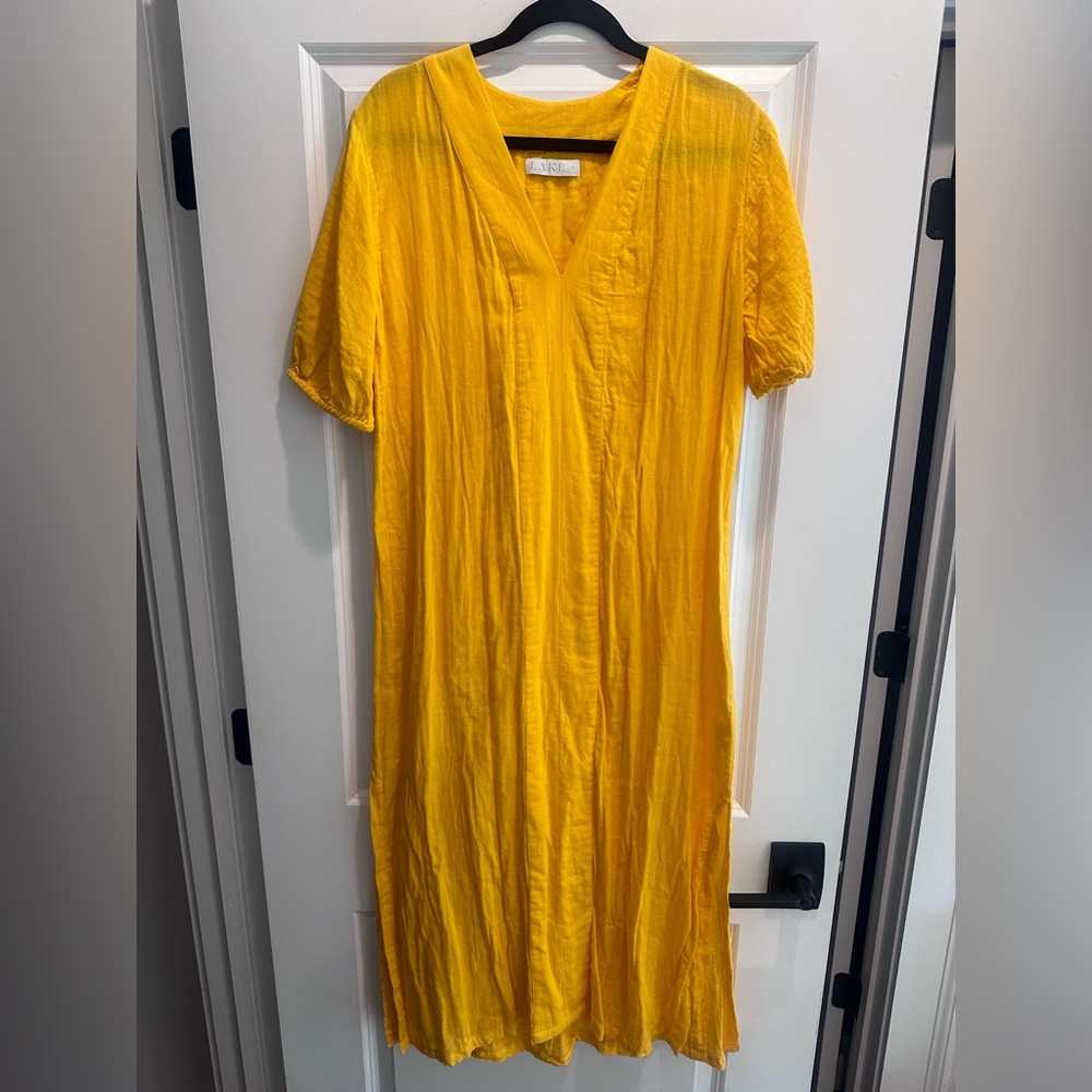 Sunny Yellow Maxi Dress